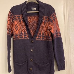 North Face long sweater